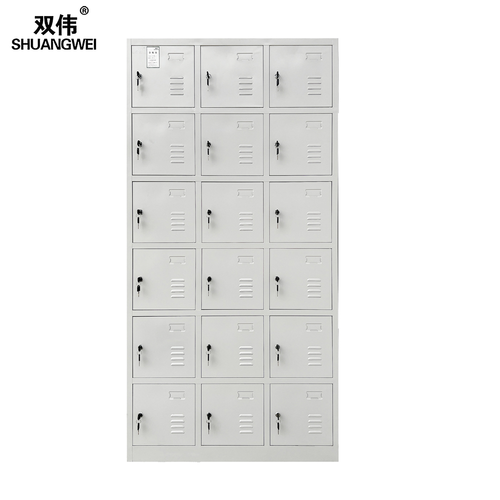十八门 多门储物柜 储物柜餐厅宿舍换衣间多门柜文件柜资料柜子