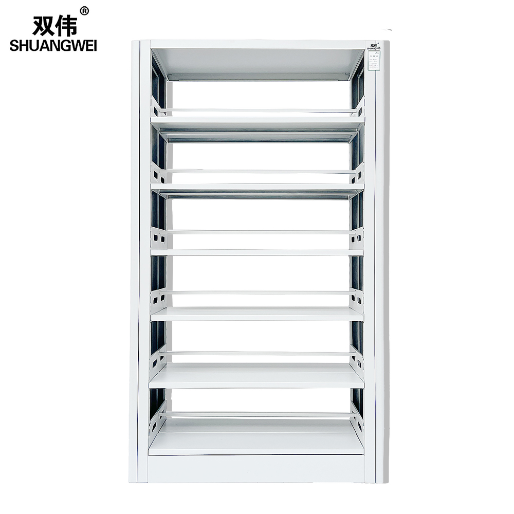 钢制书架 双伟定制家具 钢制书架 学校图书馆书店