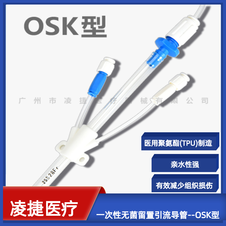 可灌洗式引流管