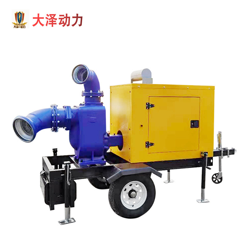 防汛应急300-3000立方大型移动泵车大流量抽水机