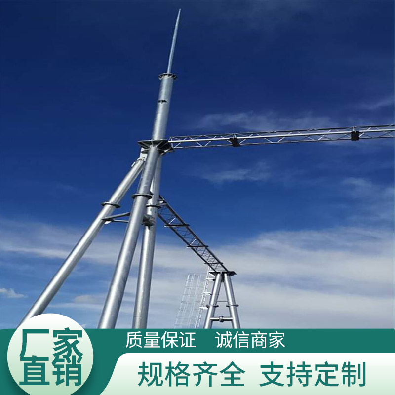 防腐避雷针塔 30米避雷针 升降避雷塔 经久耐用