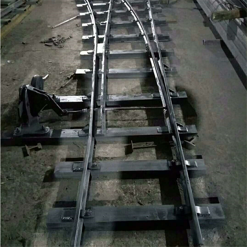拆装方便左开道岔 定金发货左开道岔 ZDK630-4-12左开道岔
