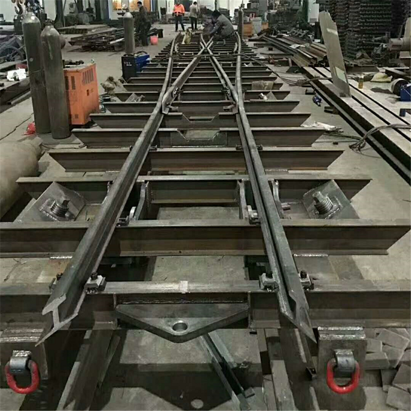 线路连接设备矿用道岔 规格齐全矿用道岔 ZDK622-4-12矿用道岔