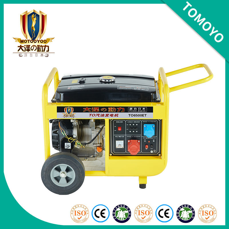 8千瓦小体积汽油发电机,TO9000ET