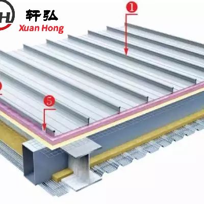 科技馆屋面工程 65-400铝镁锰板 安装便捷 铝合金屋面板