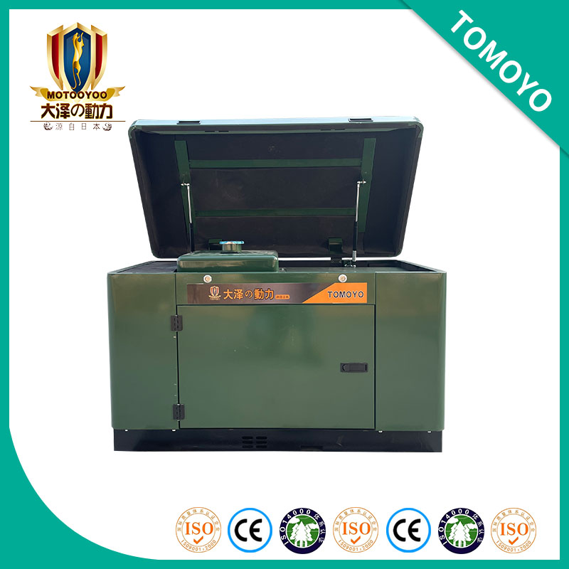 10kw翻盖式柴油发电机,大泽动力