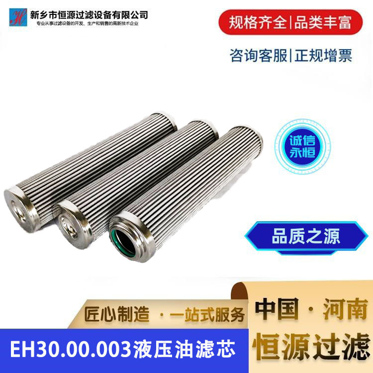 EH30.00.003 油泵出口液压油过滤器抗燃油滤芯 恒源过滤 支持定制