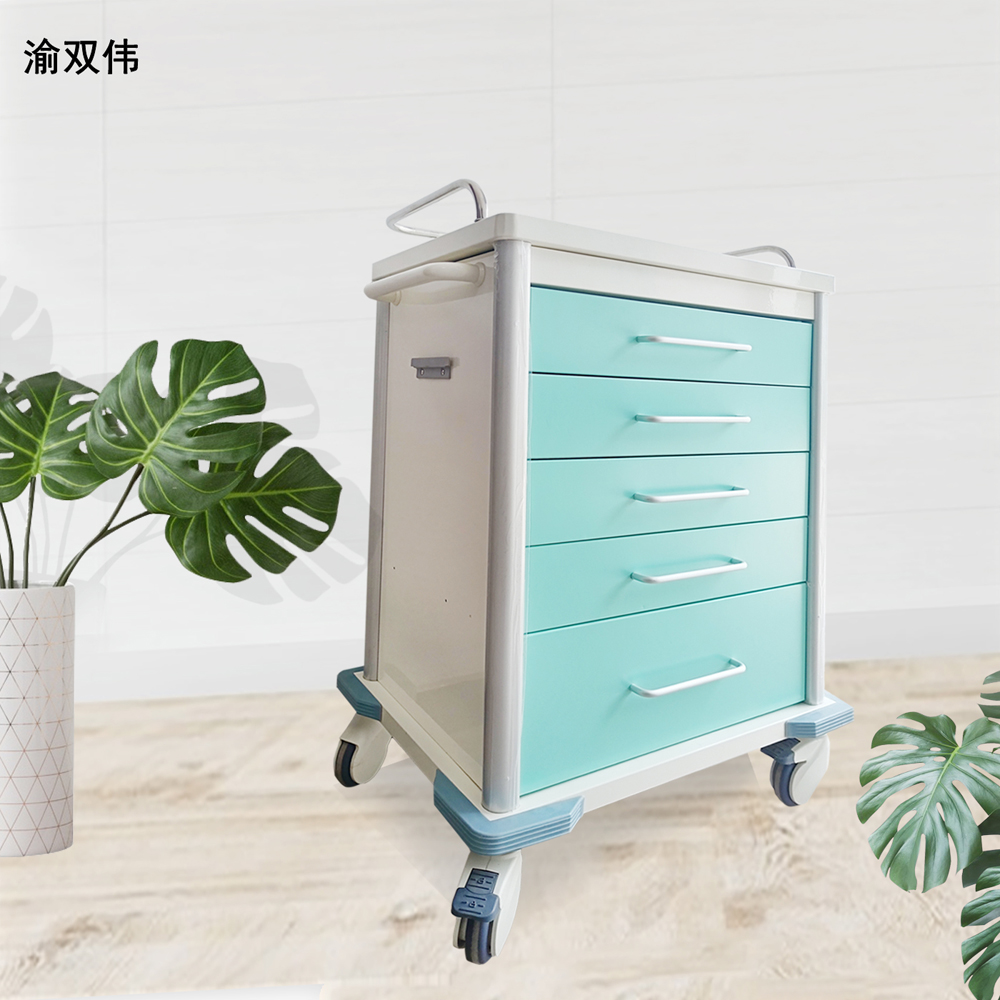 双伟 医院麻醉车 抢救车 手术麻醉车 急救治疗车