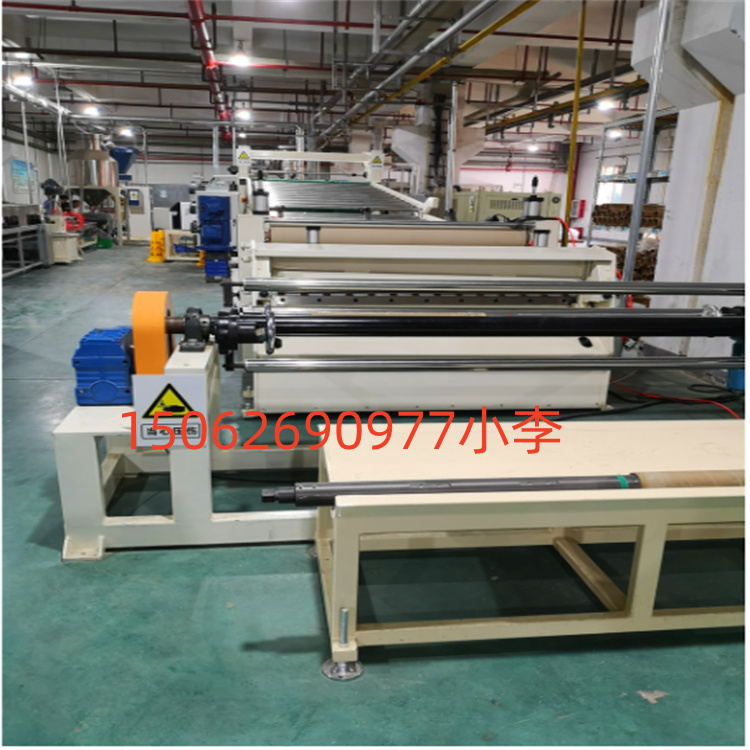 浙江双螺杆片材挤出机_双螺杆卷材生产线设备