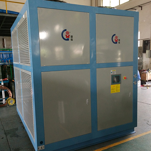 80HP风冷式螺杆冷水机