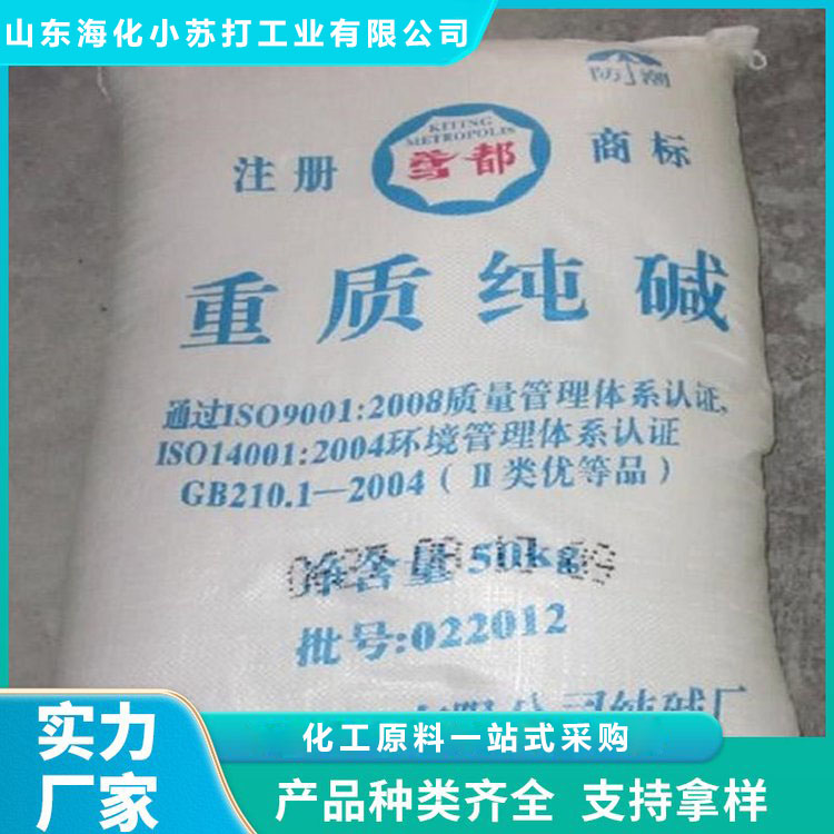 食品级纯碱 轻质碳酸钠 价格优惠 山东海化