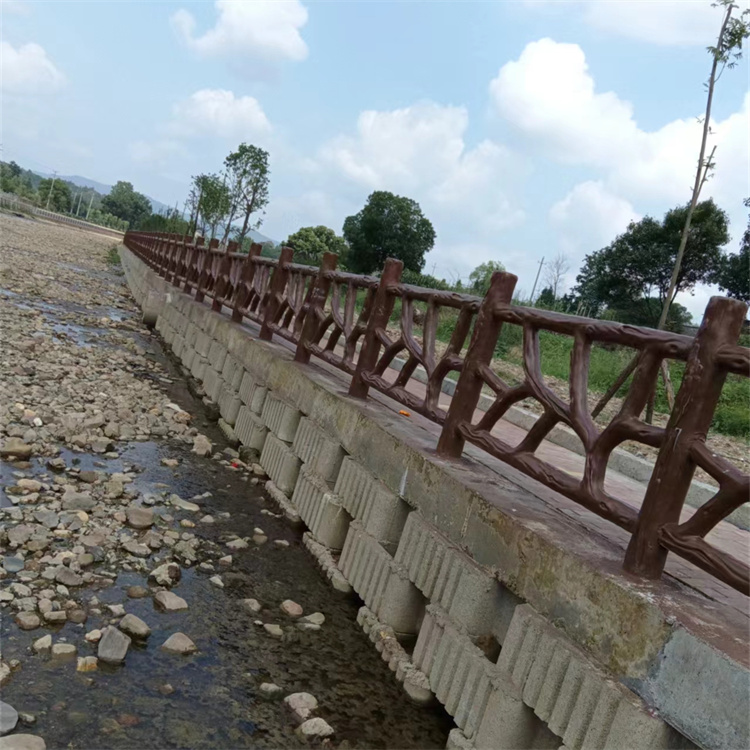 湖南水泥仿木护栏