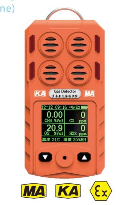 便携式多参数气体测定器(四合一) JD4