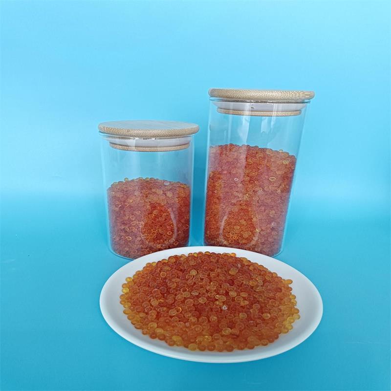 3-5mm桔变绿无钴变色硅胶精密仪器防潮干燥剂