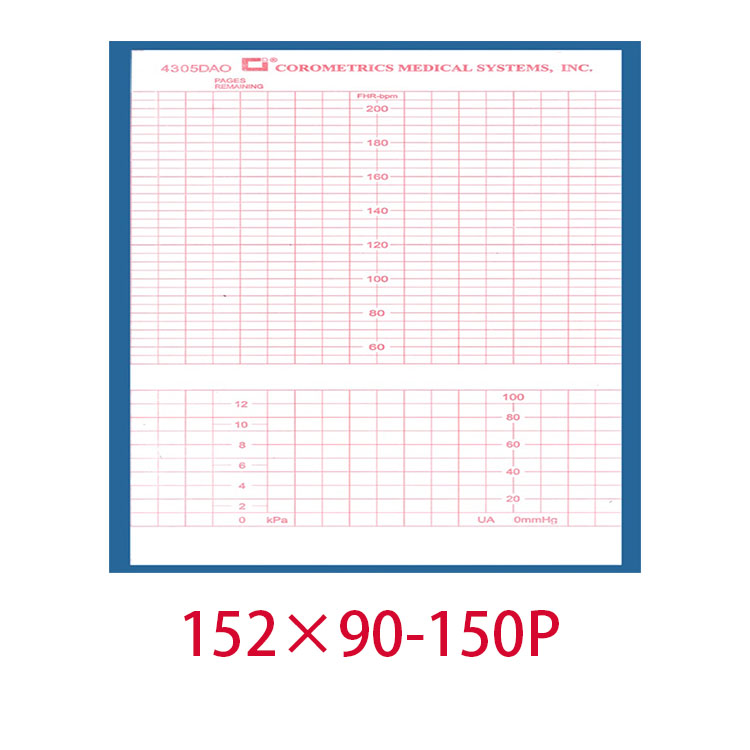 152×90-150PBISTOS BT-350胎监纸热敏打印纸