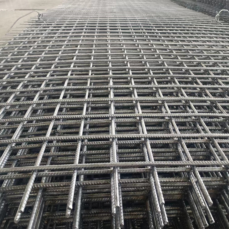 建筑钢筋网片 工地桥梁浇筑镀锌 双向防裂钢丝网 高承重安全防护