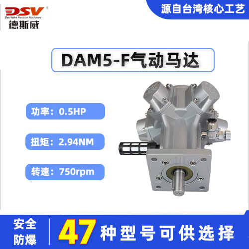 德斯威DSV-DAM5-F-L-IEC活塞式气动马达47款型号可供选择