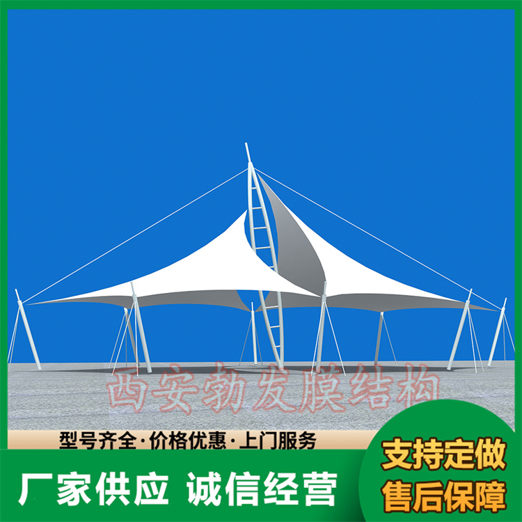 膜结构凉亭可塑性好易施工