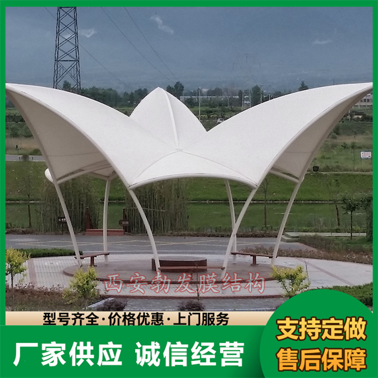膜结构凉亭轻便灵活易安装