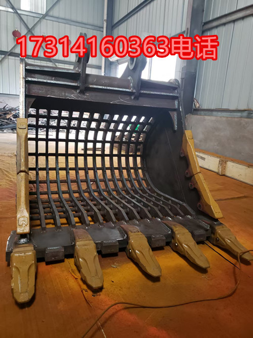 卡特325挖掘机挖斗 建筑工程岩石液压铲斗 加厚锰钢材质
