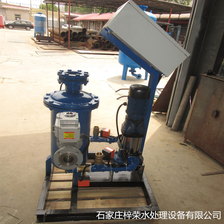 二进制胶球在线清洗装置 端盖式胶球在线清洗装置