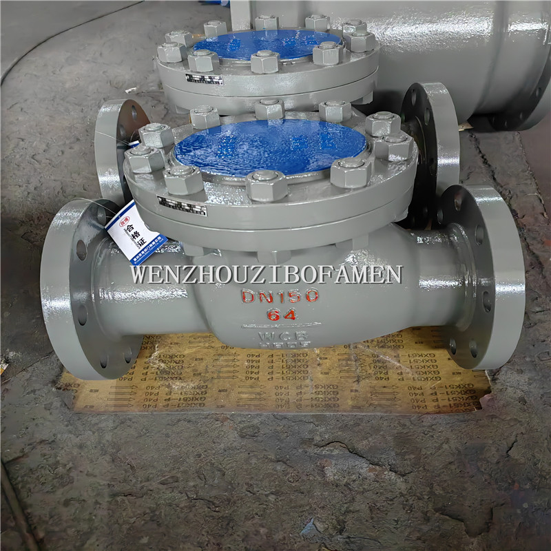 卧式高压矿用止回阀 H44H-160C H44Y-160C 旋启式铸钢止回阀 逆止阀