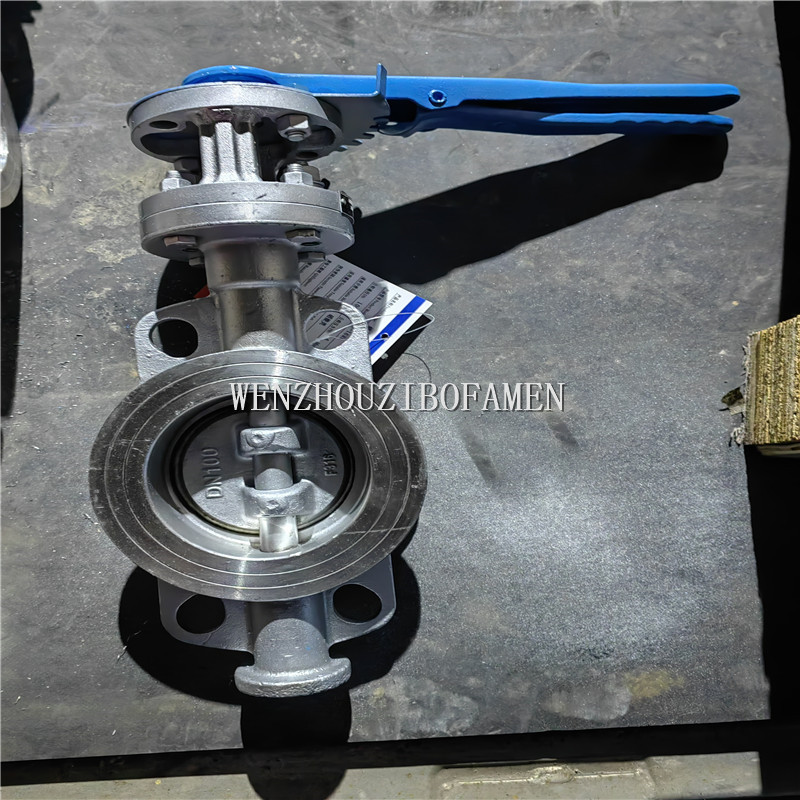 CF8不锈钢对夹式三偏心蝶阀 D373W-6P D673W-6P D973W-6P