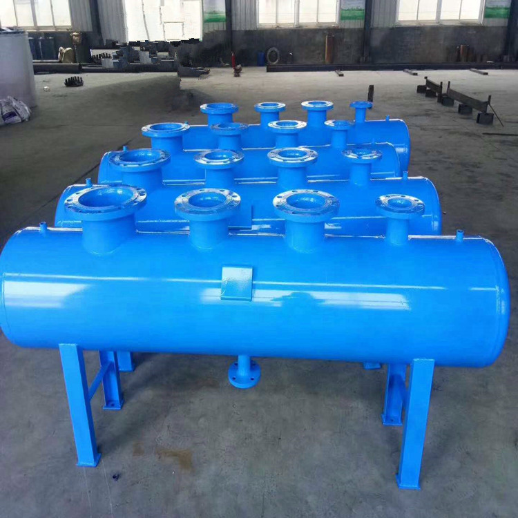 无缝管分水器 锅炉机房集水器 分汽缸