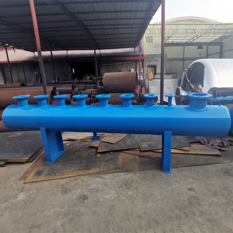 供热系统不锈钢分水集器 中央空调卧式分集水器