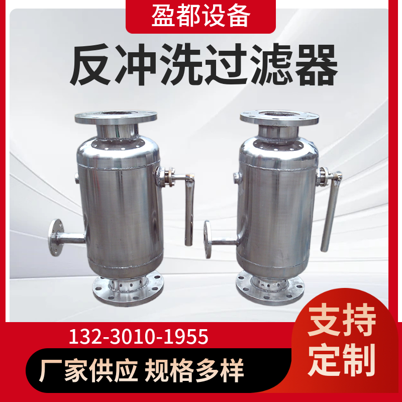 除污器    卧式排污过滤设备  射频多功能反冲洗过滤器河北