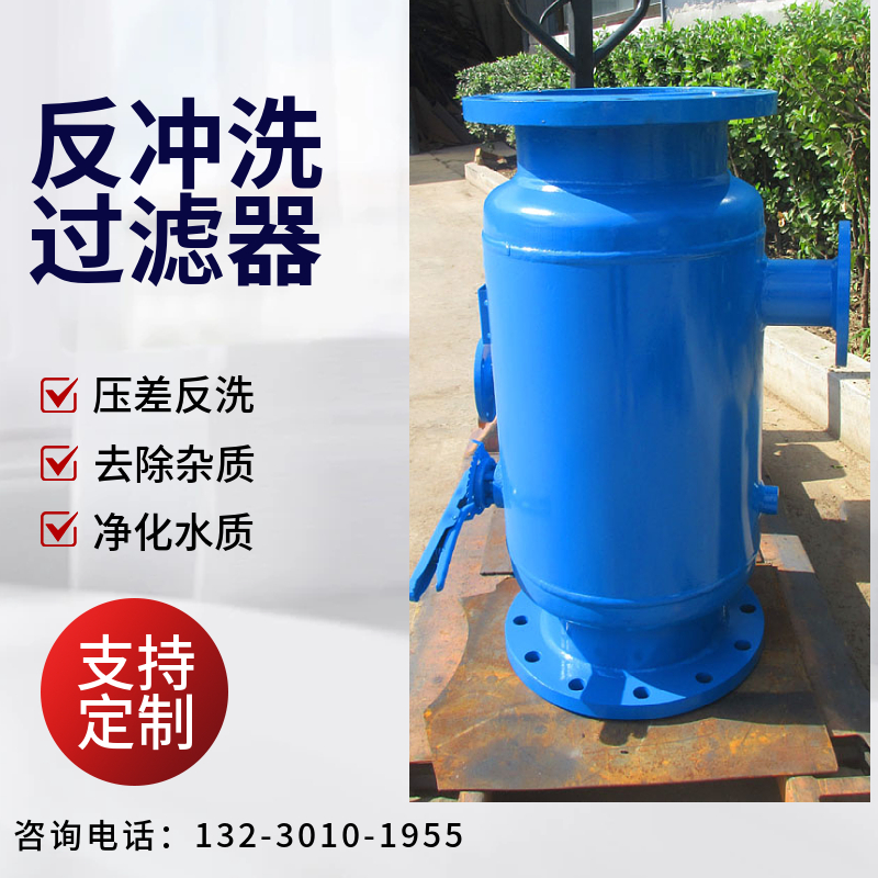 换热站除污器河南      自动排污过滤设备 反冲洗过滤器