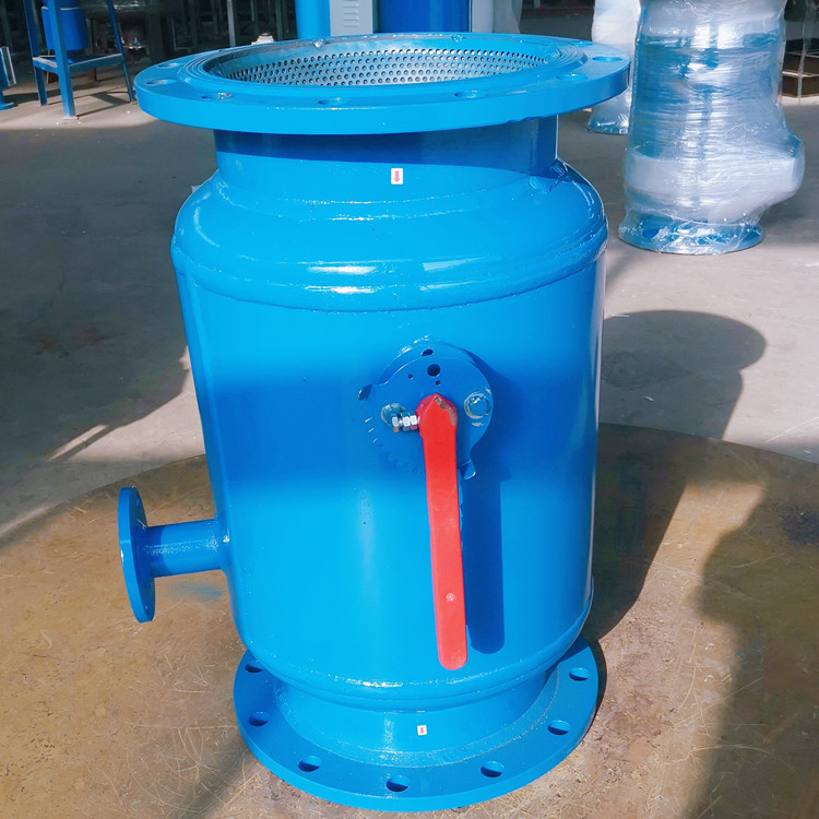 法兰式反冲洗过滤器 立式除污器