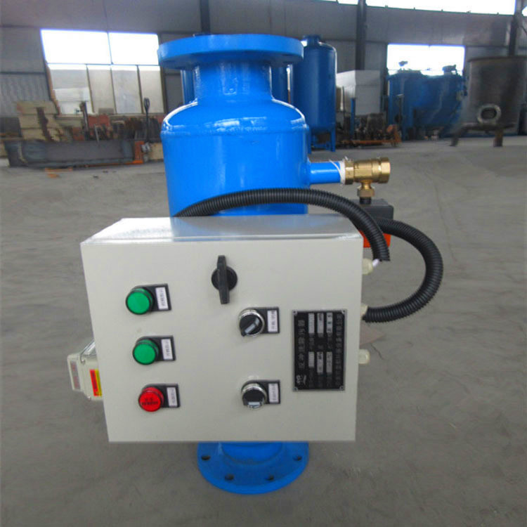 卧式反冲洗过滤器 电动反冲洗除污器