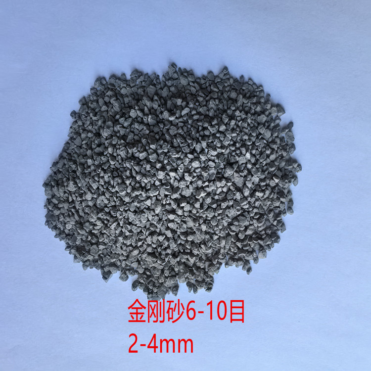 广西金刚砂厂家 高硬度工业除锈金刚砂