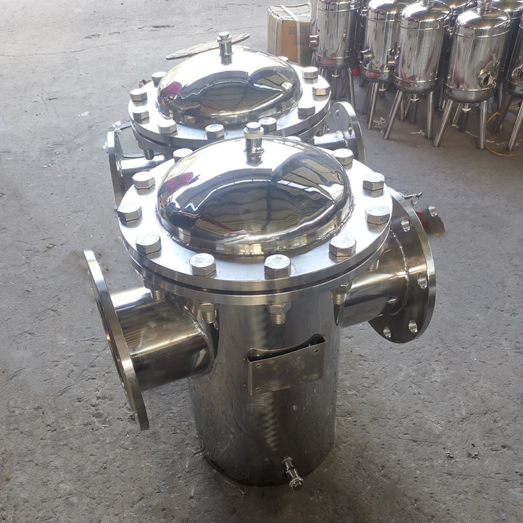不锈钢毛发过滤器 立式除污器