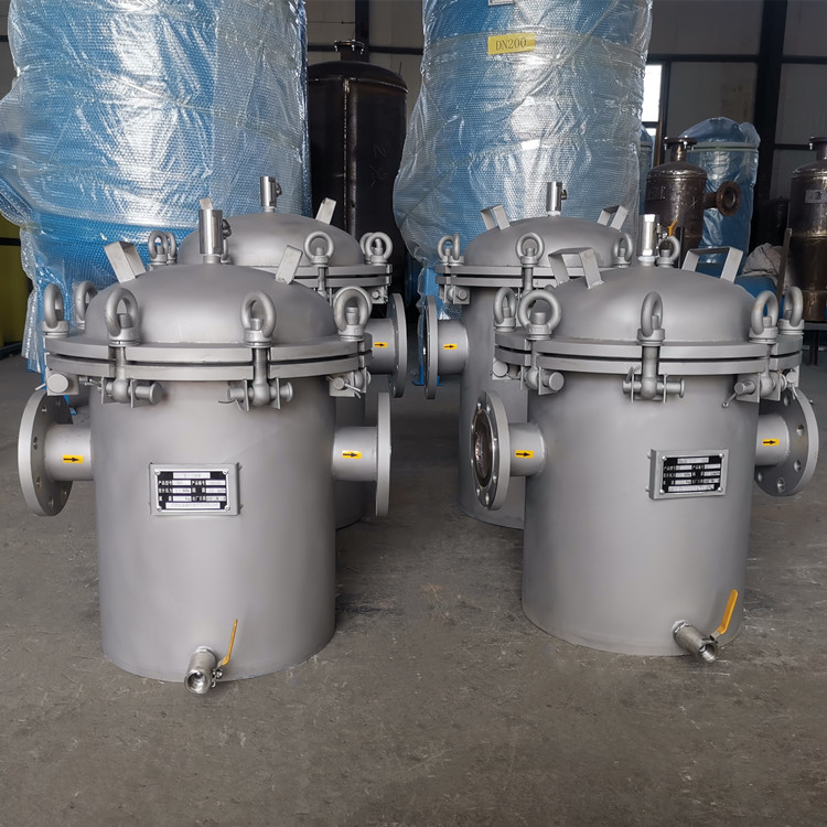 立式直通除污器 筒式过滤器