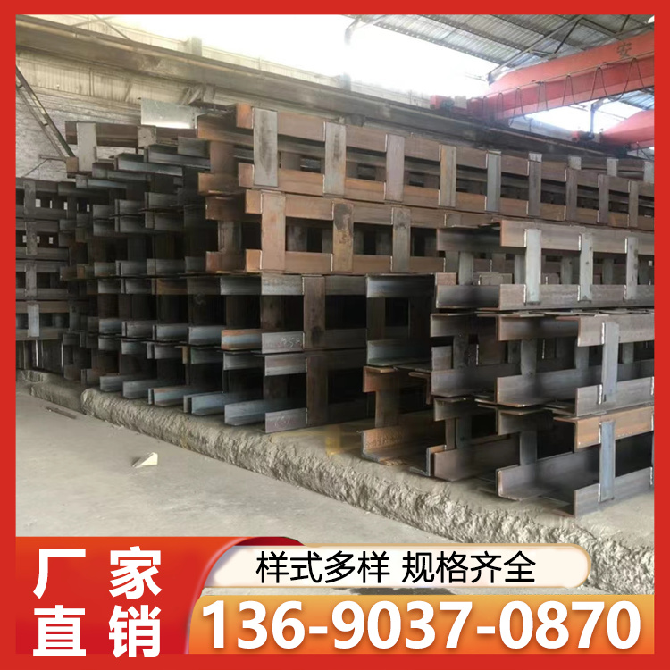 焊接格构柱 角铁高承压力钢立柱 地下车库支撑柱 地铁站钢格构