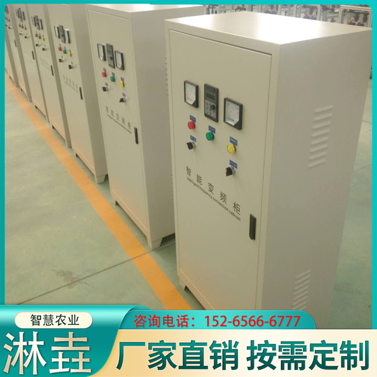 变频柜 定制电机水泵恒压供水一控二变频柜控制柜