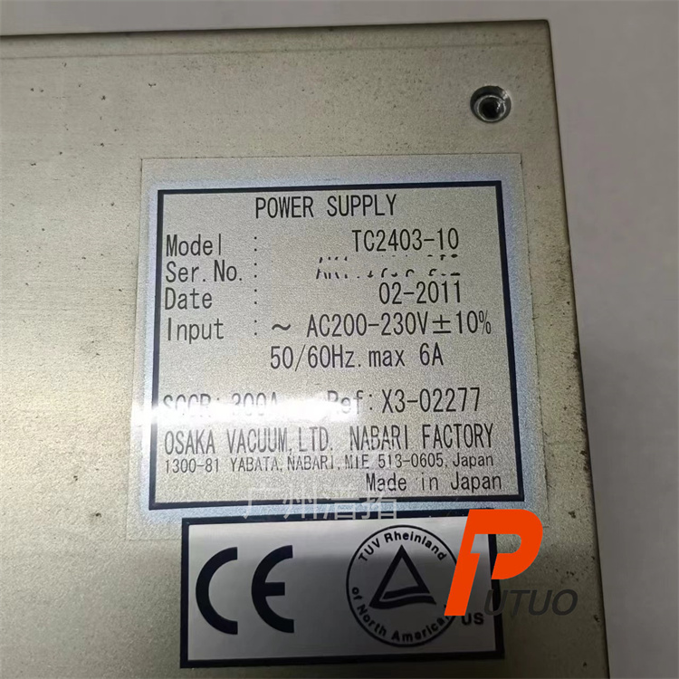 OSAKA TC2403-10大阪二手分子泵驱动器故障处理