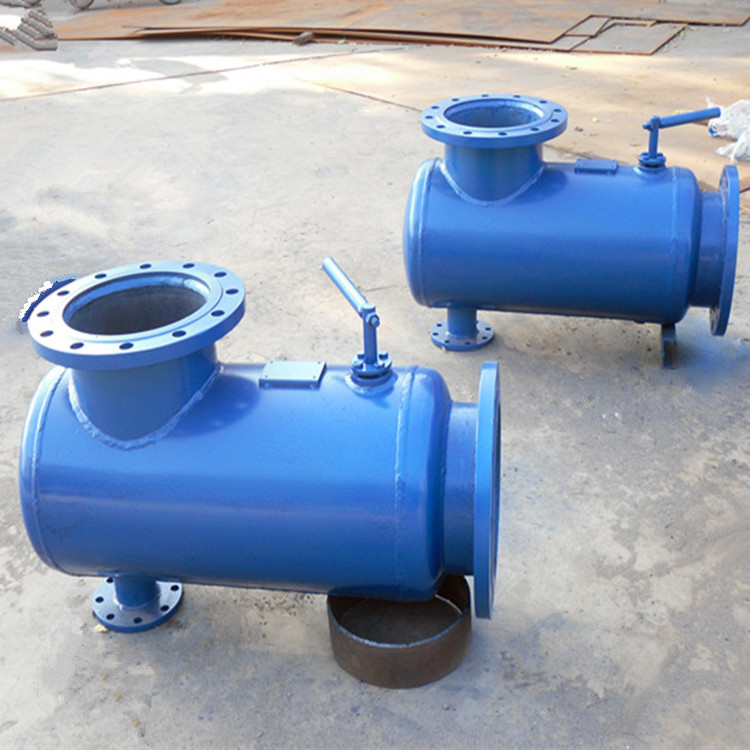 立式角通除污器 全自动反冲洗过滤器