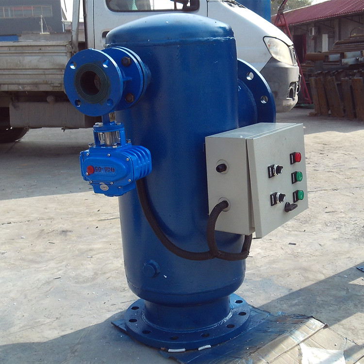 管道反冲角通除污器 反冲洗过滤设备