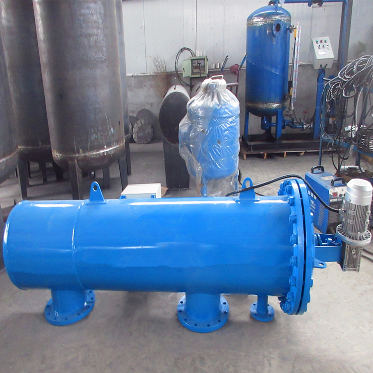 直角式碳钢自清洗过滤器 循环水自清洗过滤器