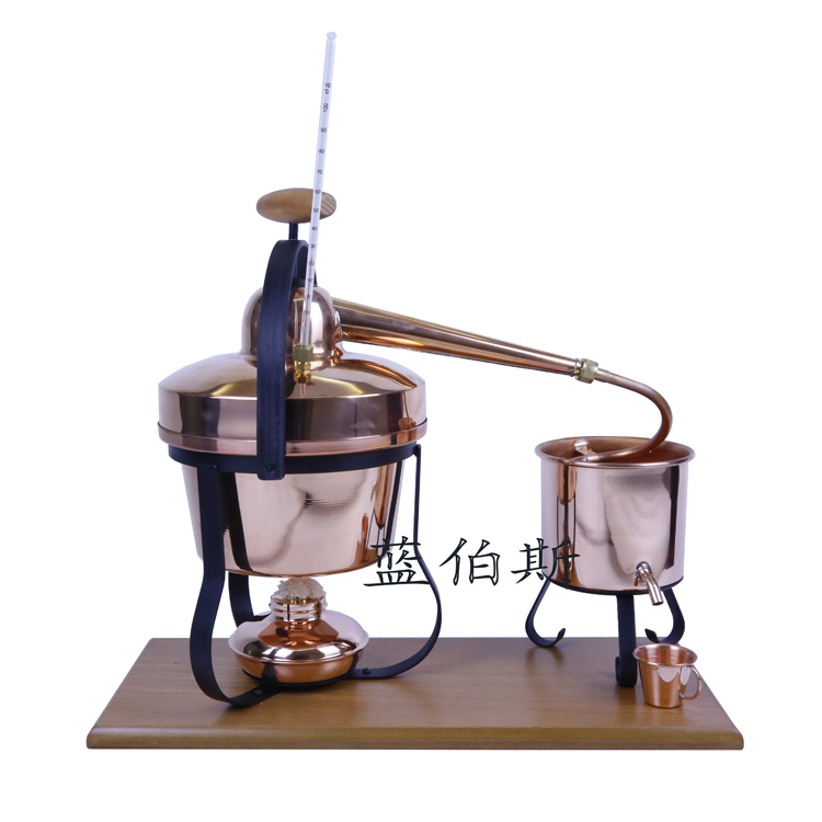 进口白兰地紫铜蒸馏器 纯露 香精 奥朗德 葡萄牙2.75升 专业保障