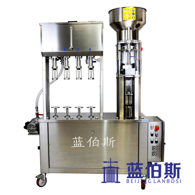意大利四头灌装打塞机一体机 性能稳定 品质保障