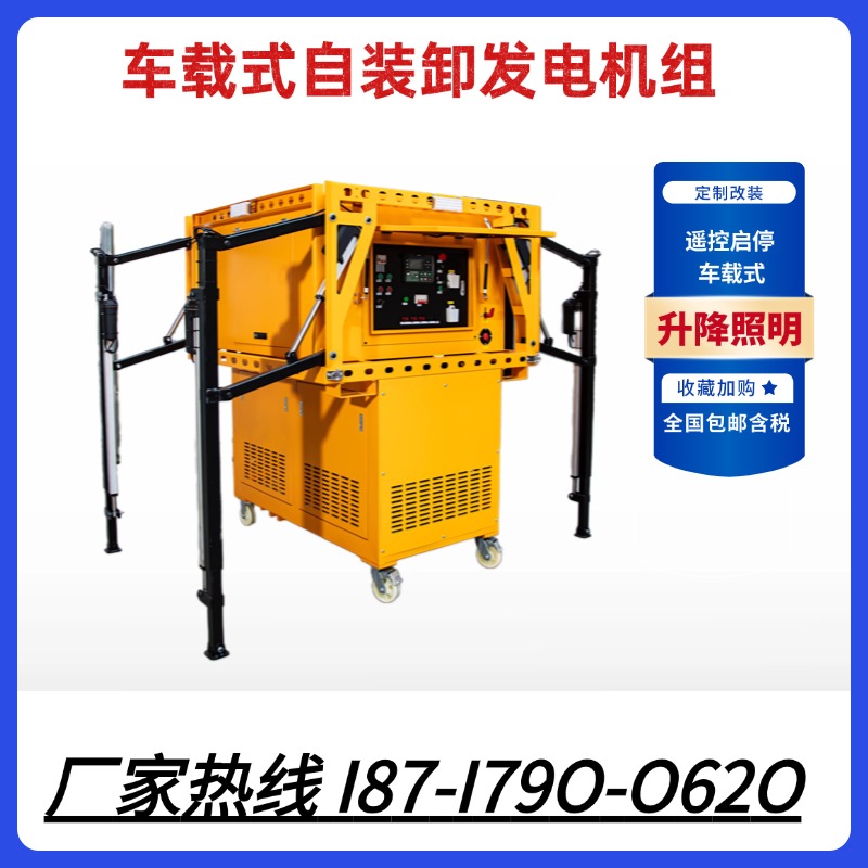 电力建设大泽动力20KW30kw50KW自装卸发电机组