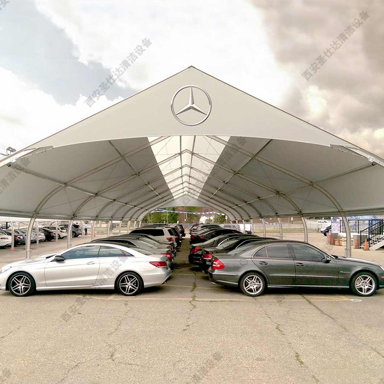 自行车膜结构停车棚 电动车充电车棚定制安装 包工包料 阻燃膜材抗压