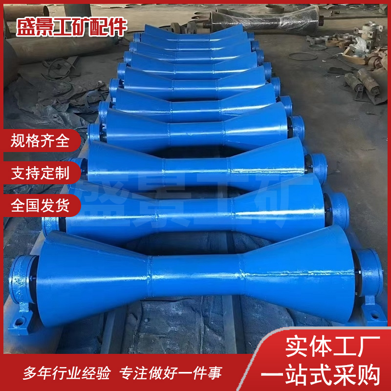 机械生产矿用输送机动力筒 电动滚筒 铸胶改向滚 筒 使用寿命长