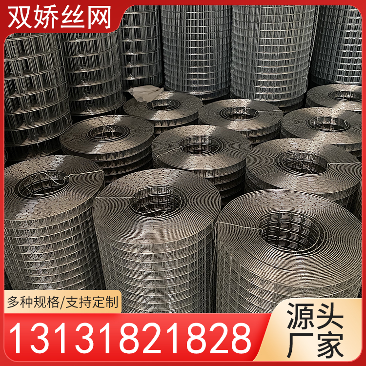 双娇丝网 冷镀锌铁丝网  不锈钢电焊网 墙面防裂网 抹灰网厂家定制