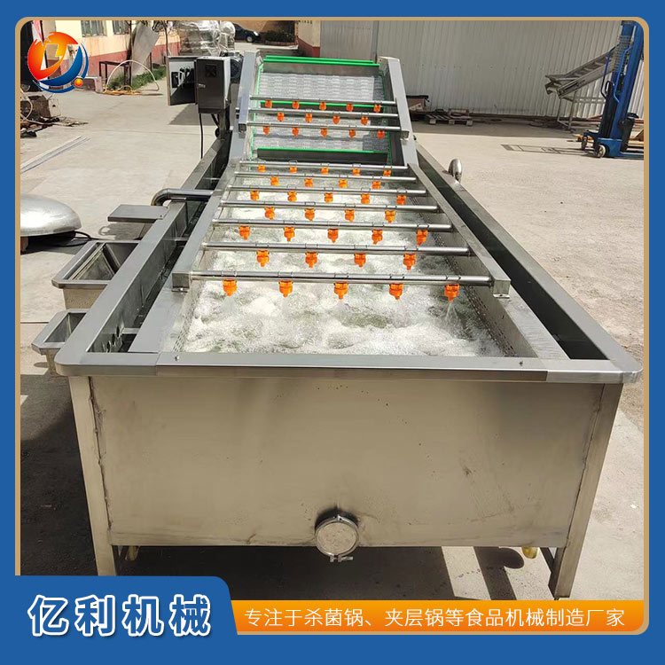 商用蔬菜清洗机 全自动洗菜机 亿利定制