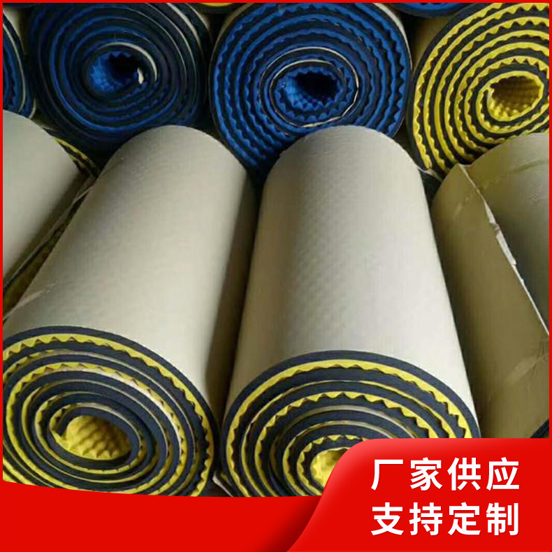 b1级橡塑保温板 橡塑板适用于工业厂房 橡塑保温材料隔音降噪 橡塑切割方便